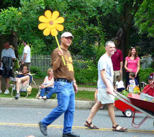 gardener in parade